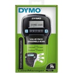 DYMO LabelManager 160 Valuepack - etikettskrivare + 3 D1-etikettkassetter