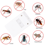 Ultrasonic Electronic Pest Killer Repeller Anti Mosquito Mouse I 2(eu Plug)
