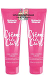 2 x Umberto Giannini CREME DE CURL Curl Control Cream 150ml