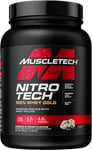 MuscleTech NitroTech 100% Whey Gold Protein Powder, Build Muscle Mass, Whey... 