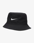 Nike Adults Unisex Swoosh logo Bucket Hat Small FB5382 010