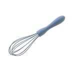 Wiltshire Silicone Whisk, Egg Whisk, Baking & Whipping Balloon Whisk, Heat-Resistant Utensil, Non-Stick, Non-Scratch, Petrol Blue, 21x5x5cm