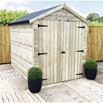 8 x 6 Premier Pressure Treated Apex Shed