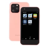 Yagri XS12 Mini Smartphone, 4G Let Double SIM Tlphone Mobile 3 Pouces, 4 Go 64 Go Pocket Cellphone pour Android 10.0, 2000 MAh Tlphone Enfants HD Camra, GPS cran Tactile, Bluetooth (Rose Sakura)