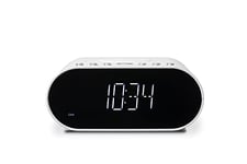 Roberts ORTUSCHARGED-WHT DAB Alarm Clock Radio with Wireless Smartphone Charging - White
