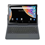 TECHBITE Tablette SmartBoard 10 LTE, Tablette 10 Pouces, Tablette Android 11, Tablette avec Clavier, 6500 mAh, 3 GB ram, mémoire Interne 32 GB, 8 Mpx, USB-c, boîtier métallique, Haut-Parleur 1W