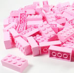 LEGO® BRICKS: 25 x PINK 2x4 Pin Part 3001 Dimensions (LxWxH): 1.6cm x 3.2cm x 1.1cm # FREE UK TRACKED POSTAGE # Taken from sets and Supplied in Bricks and Baseplates® Sealed Packaging