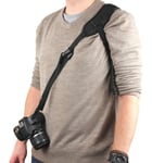 DURAGADGET Padded Anti-Slip Adjustable Shoulder Strap - Compatible with Panasonic Lumix DC-FZ82 Digital SLR Camera