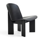 HAY - Chisel Lounge Chair - Black water-based lacquered oak