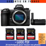 Nikon Z7 II + Grip Nikon MB-N11 + 3 SanDisk 64GB Extreme PRO UHS-II SDXC 300 MB/s + Guide PDF ""20 TECHNIQUES POUR RÉUSSIR VOS PHOTOS