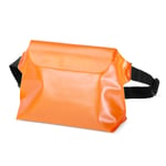 Vattentät Bältesväskor/Påse/Midjeväska PVC - Orange