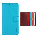 Case for OPPO Realme X50 5G Case Wallet Faux Leather Flip Case Card Slots Secure Magnetic Closure Lock Faux Leather Case Cover for OPPO Realme X50 5G(Blue)