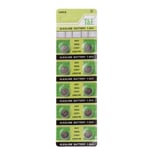 10-pack multi myntbatteri 1,55V knappbatteri för elektronisk enhet LR927 Hushålls alkalisk knapp myntcell