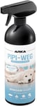 ARKA - PIPI-Weg Dog Natural Odour Remover and Cleaner for Stains on Carpet, Sofa, Upholstery and Floor Removes Dog Urine, KOT, Vomit and Saliva 750 ml