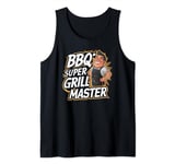 Grillmaster Chef Outdoor & BBQ Master Barbecue Grill Master Tank Top