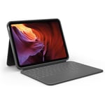 Logitech Rugged Folio Keyboard Case for iPad 10.9 (10th Gen) - Grey