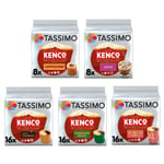 Tassimo Kenco Selections Bundle Variety Pack of 5 (Total of 64 Coffee Pods)