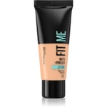 Maybelline Fit Me! Matte+Poreless mattifying foundation for normal to oily skin shade 120 Classic Ivory 30 ml