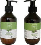 Ican London Rosemary Mint Strengthening Hair Shampoo + Conditioner 300Ml Each Du