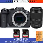 Canon EOS R7 + RF 24-240mm F4-6.3 IS USM + 2 SanDisk 32GB Extreme PRO UHS-II SDXC 300 MB/s + Guide PDF ""20 techniques pour r?ussir vos photos