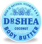 Coconut Body Butter by Dr Shea - Moisturizing Cocoa Body Cream - Nourishing Hair
