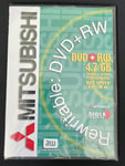 1 x Mitsubishi Black Diamond DVD-RW 4.7GB Write Speed: 1x-4x Rewritable New