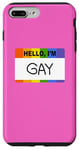 iPhone 7 Plus/8 Plus Hello, I’m Gay Funny Name Tag Case