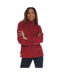 Berghaus Womenss Prism Interactive Fleece Jacket in Red - Size 18 UK