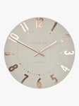 Thomas Kent Mulberry Wall Clock Rose Gold - 12 inch (30cm) NEW
