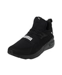 PUMA Unisex Cell Vive Intake Road Running Shoe, Black-Cool Dark Gray, 4 UK