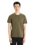 Icebreaker Men's Central Classic SS T-Shirt for Everyday Use, Adventure, Gym & Training - Loden, M