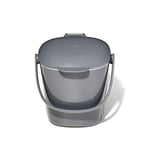 OXO Good Grips Bac à compost – Poubelle compost pour la cuisine - Anti-odeurs - Gris - 2.83 L