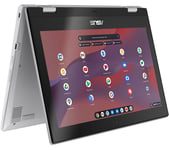 ASUS CX1 11.6" 2 in 1 Chromebook - Intel®Celeron, 64 GB eMMC, Silver, Silver/Grey