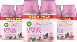 Air Wick | Spring Roses | Freshmatic Twin Refill 2 x 250ml | 3 Pack
