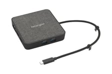 Kensington MD120U4 - dockningsstation - USB-C / USB4 / Thunderbolt 3 / Thunderbolt 4 - 2 x HDMI - 1GbE, 2.5GbE