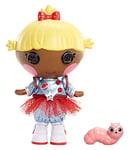 Lalaloopsy 577331EUC Littles Comet Starlight with Pet Bookworm-18 cm Stem-Inspired Astronaut Doll with Changeable Blue & Red Outfit, in Reusable House Package Playset, for Ages 3-103