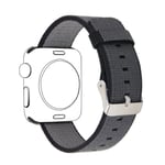 Apple Watch 1 - 2 3 I 38mm Klockarmband Nylon Rostfri Stål