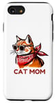 Coque pour iPhone SE (2020) / 7 / 8 Cat Mom Happy Mother's Day For Cat Lovers Family Matching