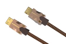 Monster M2000 HDMI Cable 1.5m, Premium HDMI 2.0, HDMI Cable 4K, High Speed HDMI-Cable 25 Gbps, HDR10+, 24K Gold Connectors, TV Cable Compatible With Game Consoles, Laptops, DVD Players, Projectors