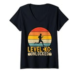 Womens Cross Country Running XC running Trail Running V-Neck T-Shirt