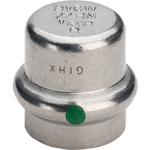 22 mm Sanpress Inox ändhylsa