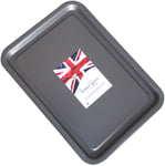 Non Stick Oven Baking Tray Roasting Twin Pack Sets PFOA BPA Free Cookware Made in England (XL Single Tray)