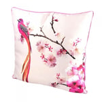 set of 4  Arthouse Kotori Scatter Filled Birds Cushion Blush Pink 45cm x 45cm
