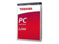 Toshiba L200 Laptop PC - Disque dur - 1 To - interne - 2.5" - SATA 6Gb/s - 5400 tours/min - mémoire tampon : 128 Mo