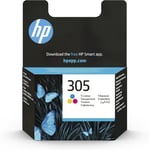 HP305 colour genuine ink cartridge for HP DeskJet 2700 2710 2722, 3YM60AE