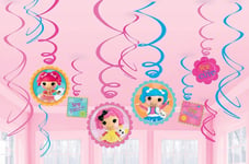Lalaloopsy Happy Birthday Ragdoll Party Hanging Swirls Room Decoration