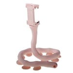Universal Caterpillar Lazy Phone Holder Suit For Up To 6 Inches Pink