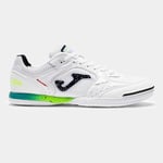 Joma Top Flex IN - Vit/Grön - Inomhus (IC), storlek 39