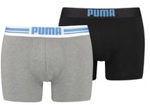 Bokserit Puma Placed Logo Boxer 2 Pack 651003001-033 Koko S