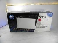 GENUINE HP Q7583A (503A) Magenta Toner Cartridge - Boxed UK FREE P&P #WHITE UNIT